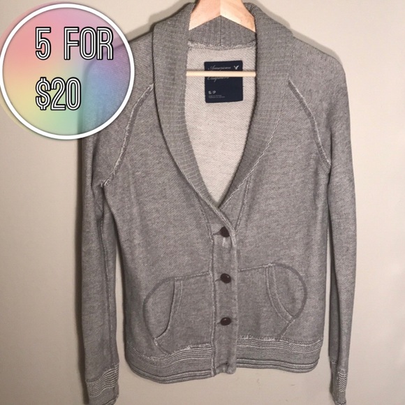 American Eagle Outfitters Sweaters - 🎈SALE🎈American Eagle Terry Shawl Collar Cardigan